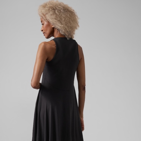 Athleta Santorini Dress, Size Small, Black - Picture 2 of 6